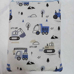 Θήκη βιβλιάριου υγείας μπλέ τρακτέρ